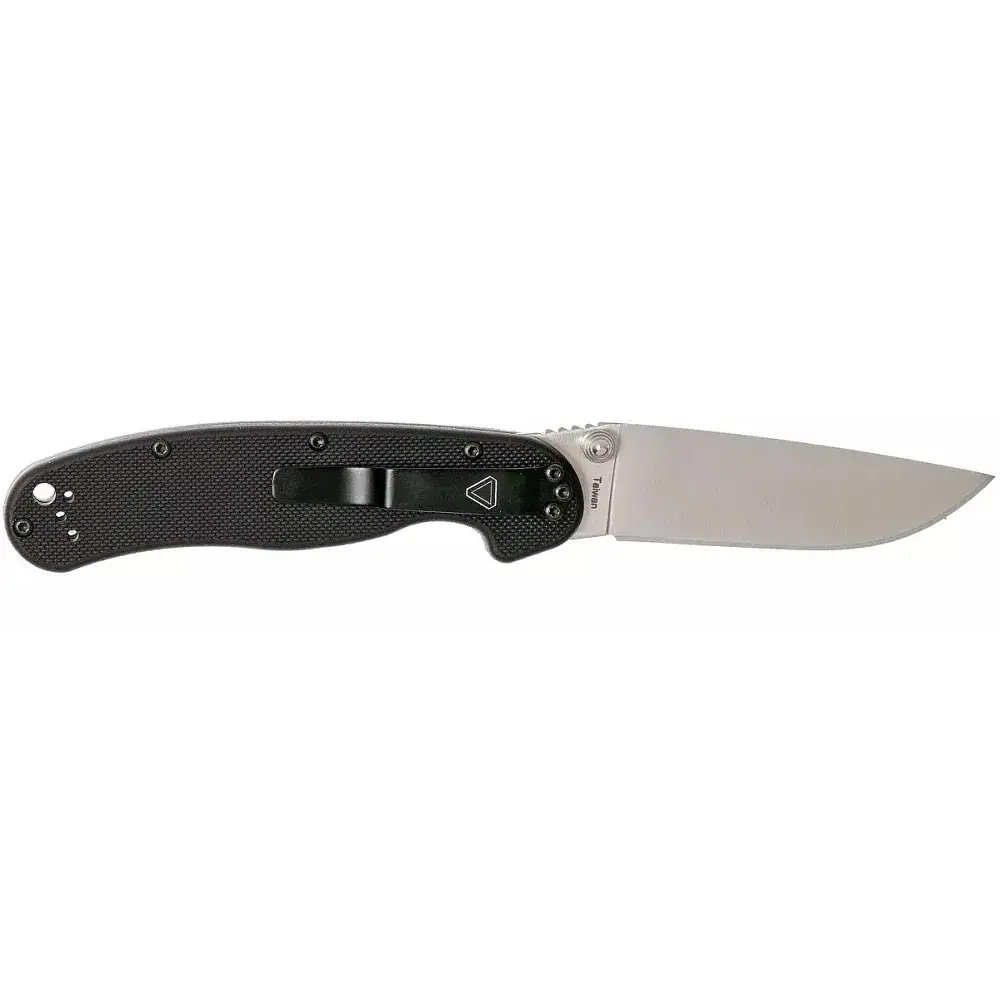 Нож Ontario Knife RAT II AUS-8 Black - фото 2