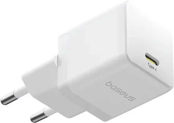 Зарядний пристрій Baseus Palm Fast Charger 1C 30W EU moon white (P10111605213-00) - фото 4