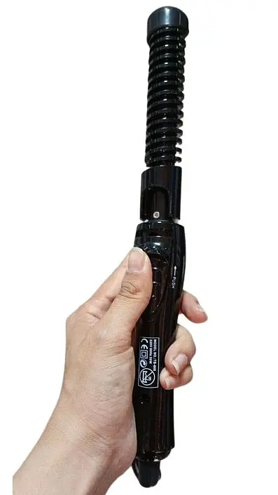 Плойка спіральна для волосся Pritech TB-668 чорний 35 Вт - фото 3