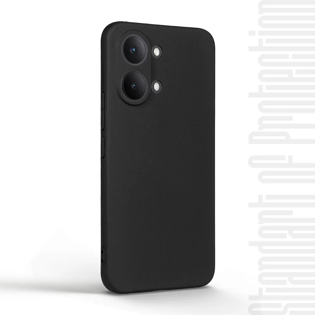 Чехол-накладка для смартфона Xiaomi Poco X8 Pro Max 5G противоударный, силиконовый, термополиуретановый (ТПУ), с защитой камеры и корпуса, черный, защита всего корпуса, ArmorStandart (ARM90713) - фото 2