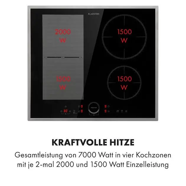 Індукційна плита Klarstein Delicatessa 60 Hybrid Prime (10035268) - фото 3