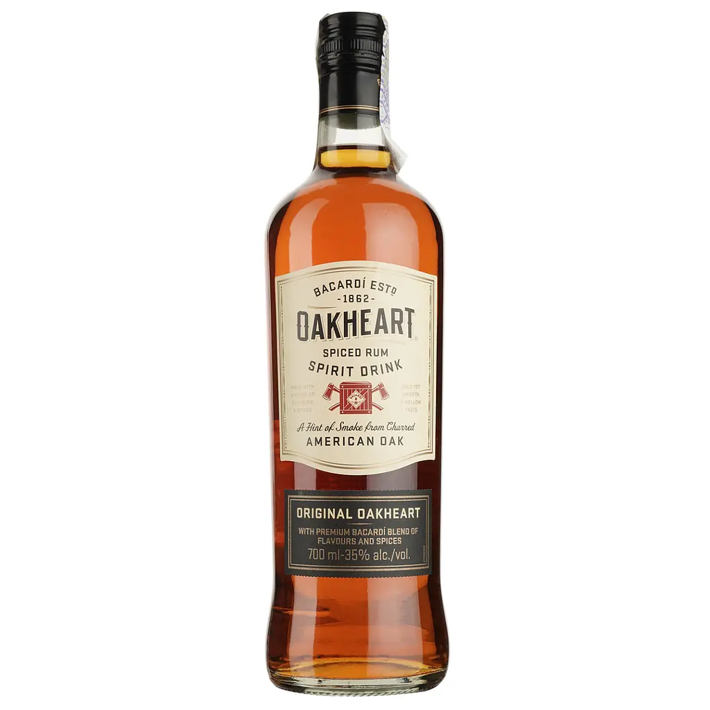 Уцінка. Спиртний напій на основі рому Bacardi Oakheart Original, 35%, 0,7 л  - фото 6