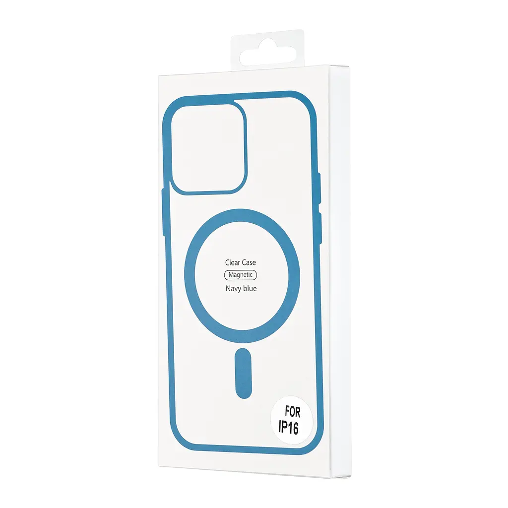 Чохол Color Edge with MagSafe iPhone 16 Navy Blue - фото 2
