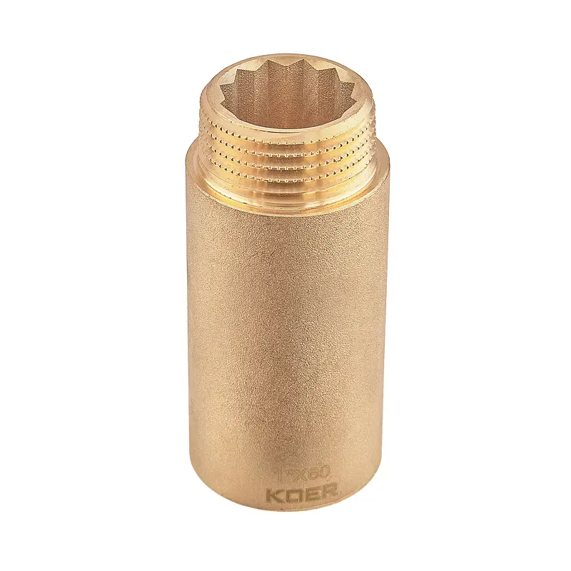 Подовжувач Koer Kf.E10-60.Wn - 1"-60мм без нікелю KR5675 - фото 3