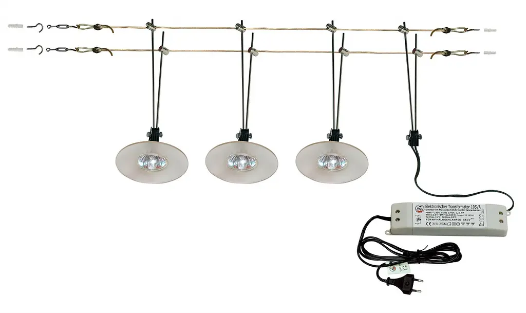 Светильник струнный поворотный Brille HTL-32/3x35W Mix система 176128 - фото 2