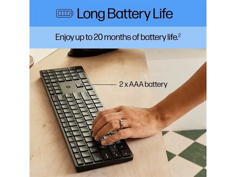 Клавіатура HP 450 Programmable WL Black (4R184AA) - фото 10