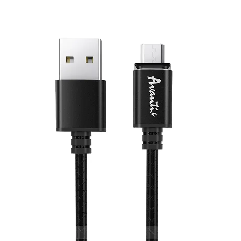 Кабель Avantis AC-95m MagJet USB – Micro- чорний - фото 4
