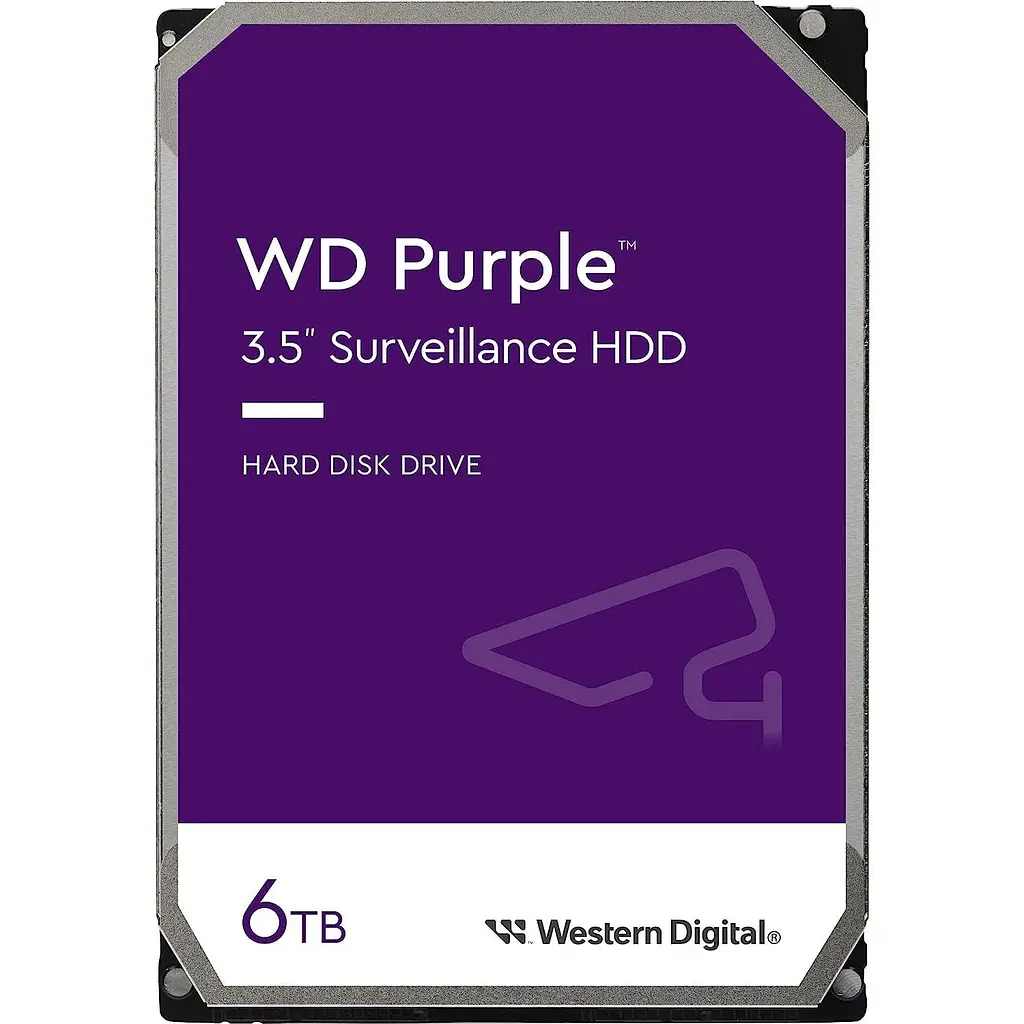 Жорсткий диск Western Digital Purple 3.5" 6TB 5400 rpm 256MB SATAIII (WD64PURZ) - фото 2