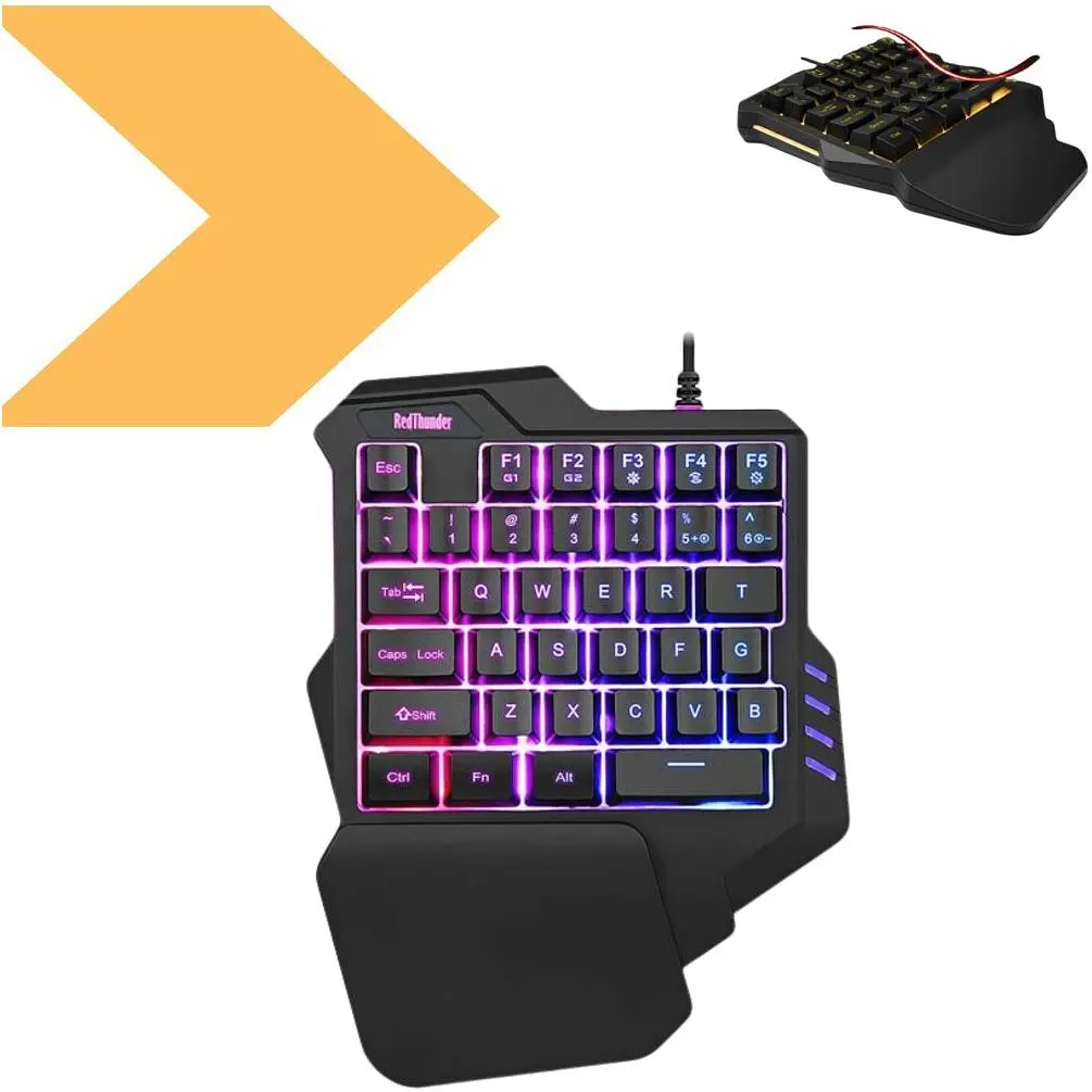 Ігровий набір клавіатура та миша з підсвічуванням 45 клавіш XPRO (43345-_283) - фото 2