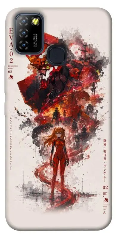 TPU чохол Demsky Red eclipse для Infinix Hot 10 Lite