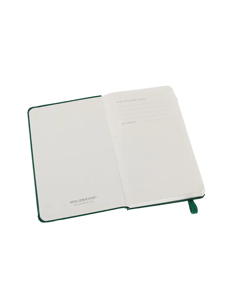 Записник Moleskine Classic кишеньковий, Нелінований Зелений (QP012K1) - фото 3