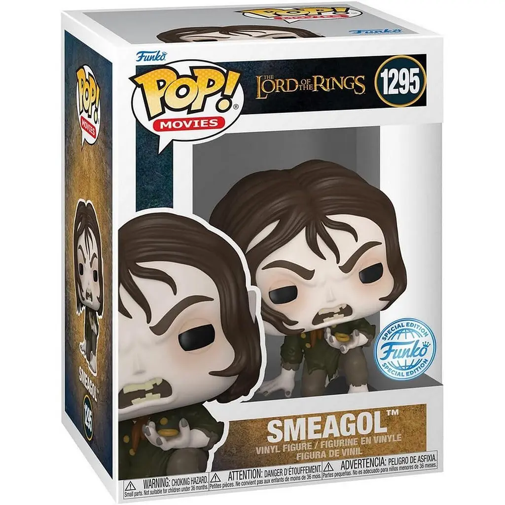 Фигурка Funko Pop Властелин колец смегол Lord of the Rings Smeagol 10 см Exclusive LOR S E 1295 - фото 3