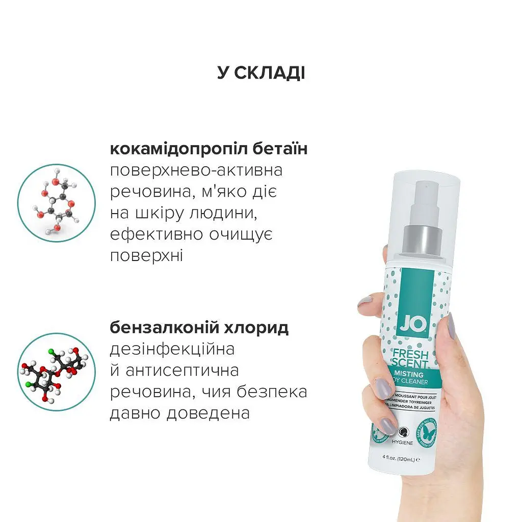 Комплект System JO GWP — ANAL H2O Lubricant 120 мл + Misting Toy Cleaner 120 мл - фото 6