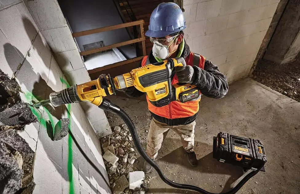 Перфоратор акумуляторний DeWALT SDS-Max 54 В XR FlexVolt без АКБ та ЗП DCH614N - фото 7