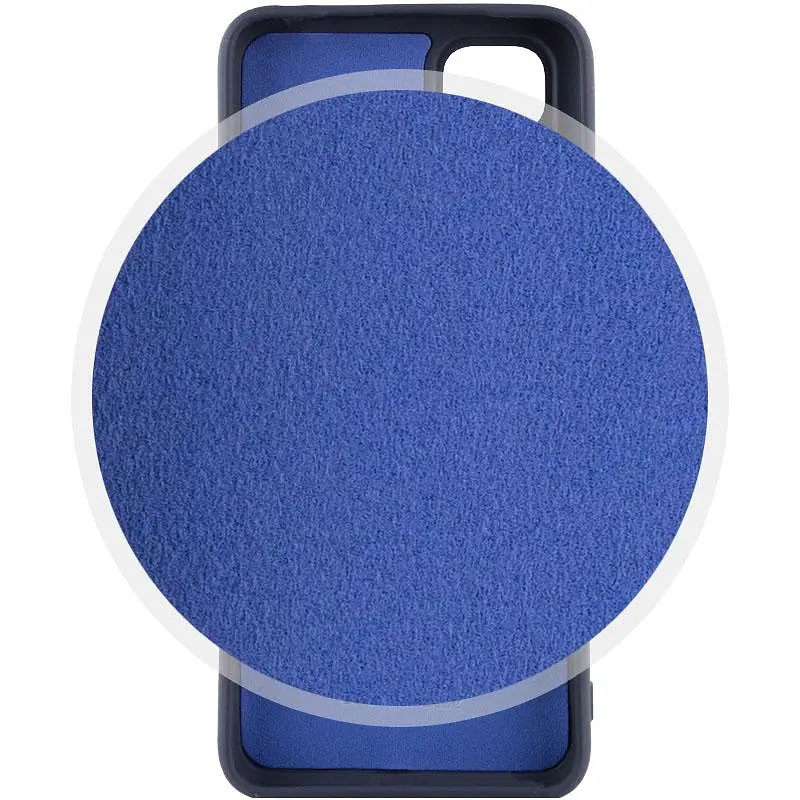 Чохол TPU Getman Liquid Silk Full Camera для Xiaomi Redmi Note 11 (Global) / Note 11S Синій / Midnight Blue - фото 3