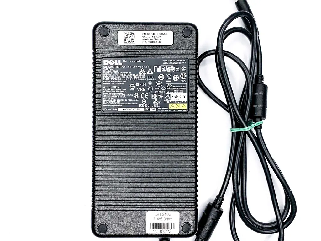 Блок живлення Dell 210w 7.4 x 5.0 mm - Б/В - фото 2