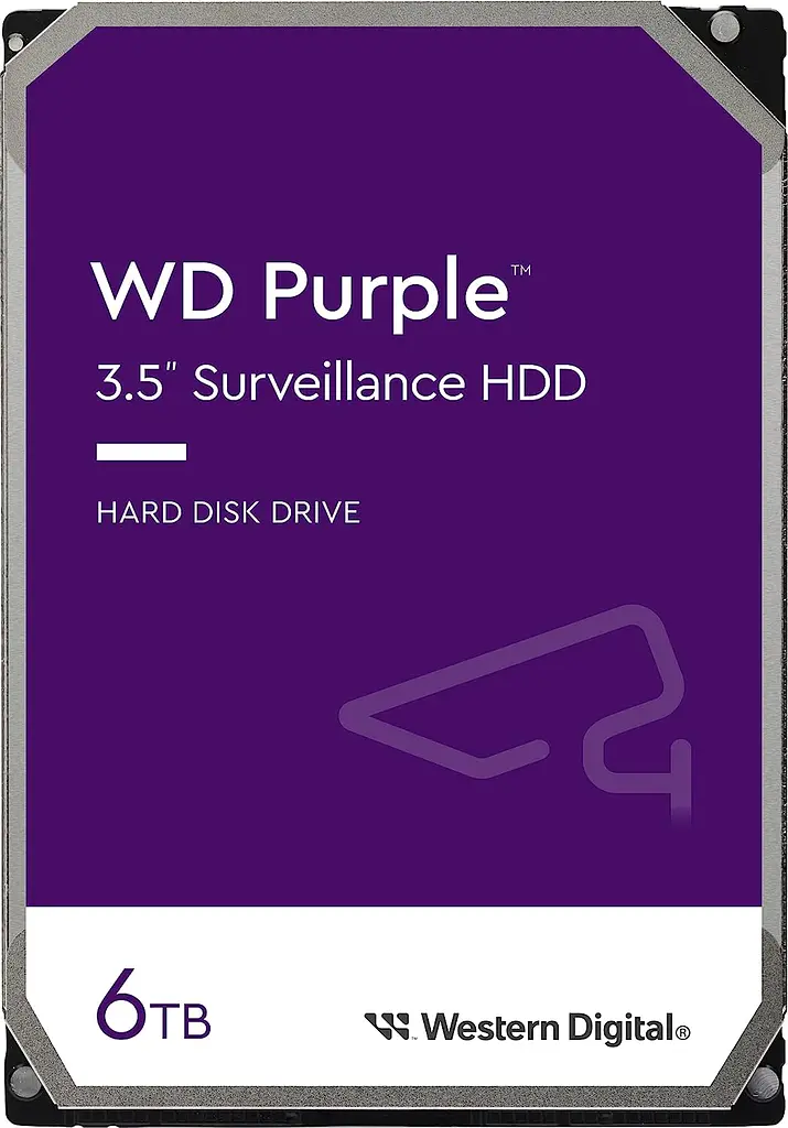 Жорсткий диск Western Digital Purple 3.5" 6TB 5400 rpm 256MB SATAIII (WD64PURZ) - фото 2