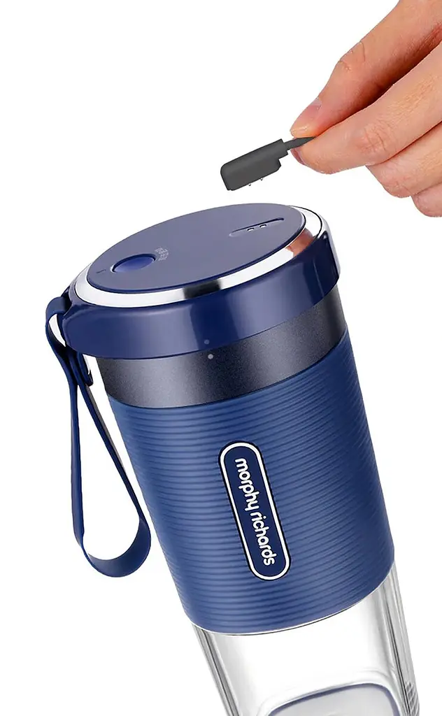 Фитнес-блендер Xiaomi Morphy Richards Portable Juice Cup MR9600 Blue - фото 4