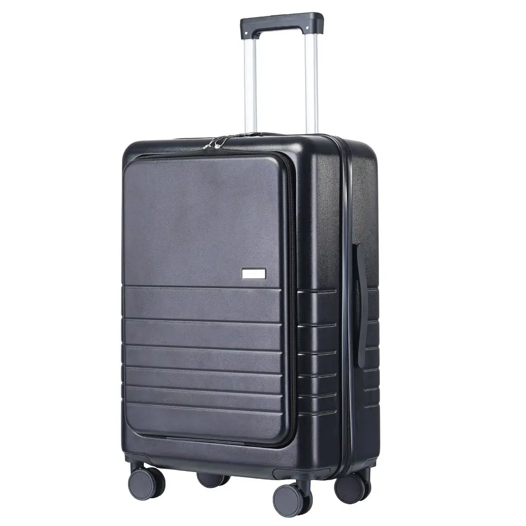 Валіза Semi Line 24" (M) Black (T5964-3)