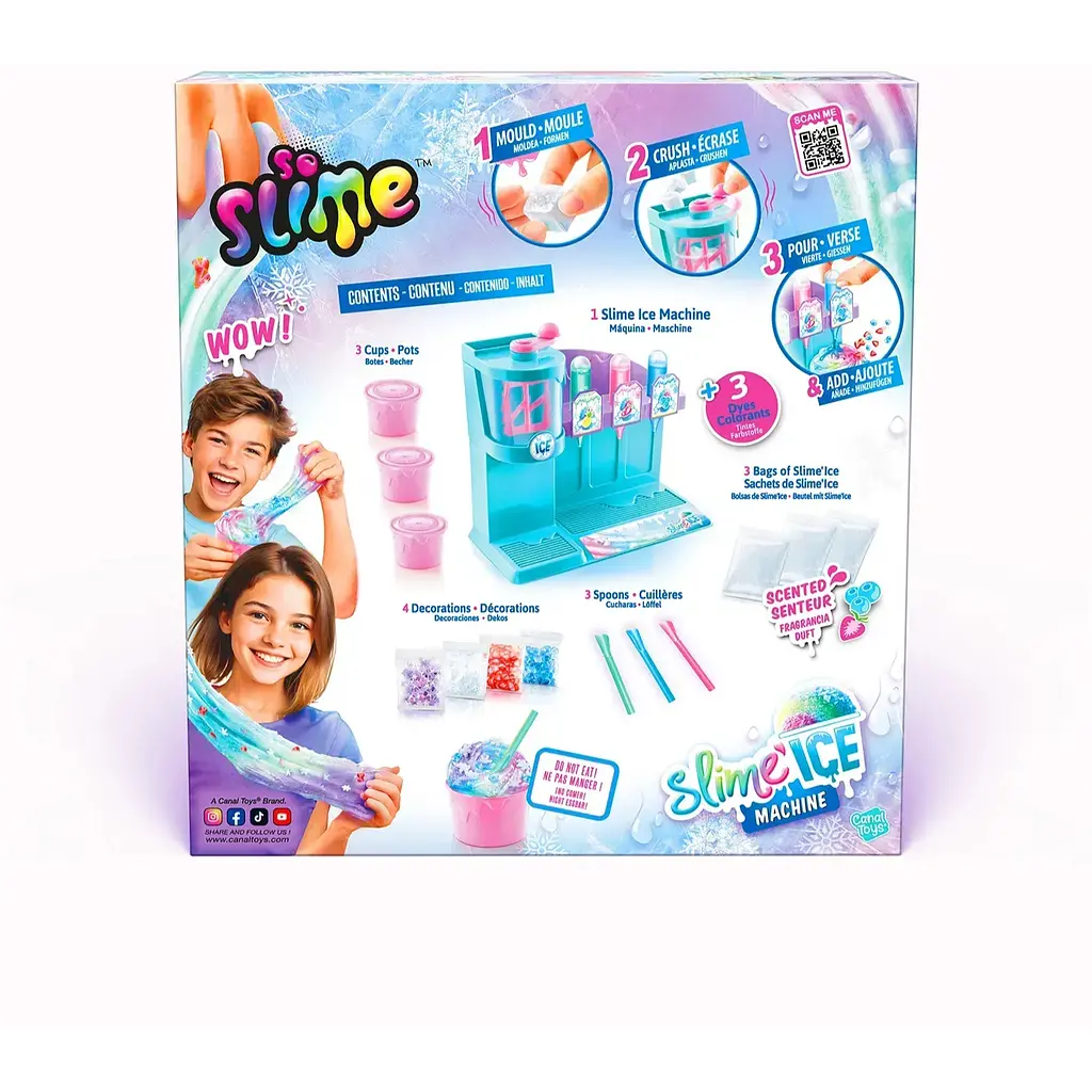 Набір для творчості Canal Toys Slime DIY Фабрика Фруктовий лід Slime'Ice (SSC310/1) - фото 2