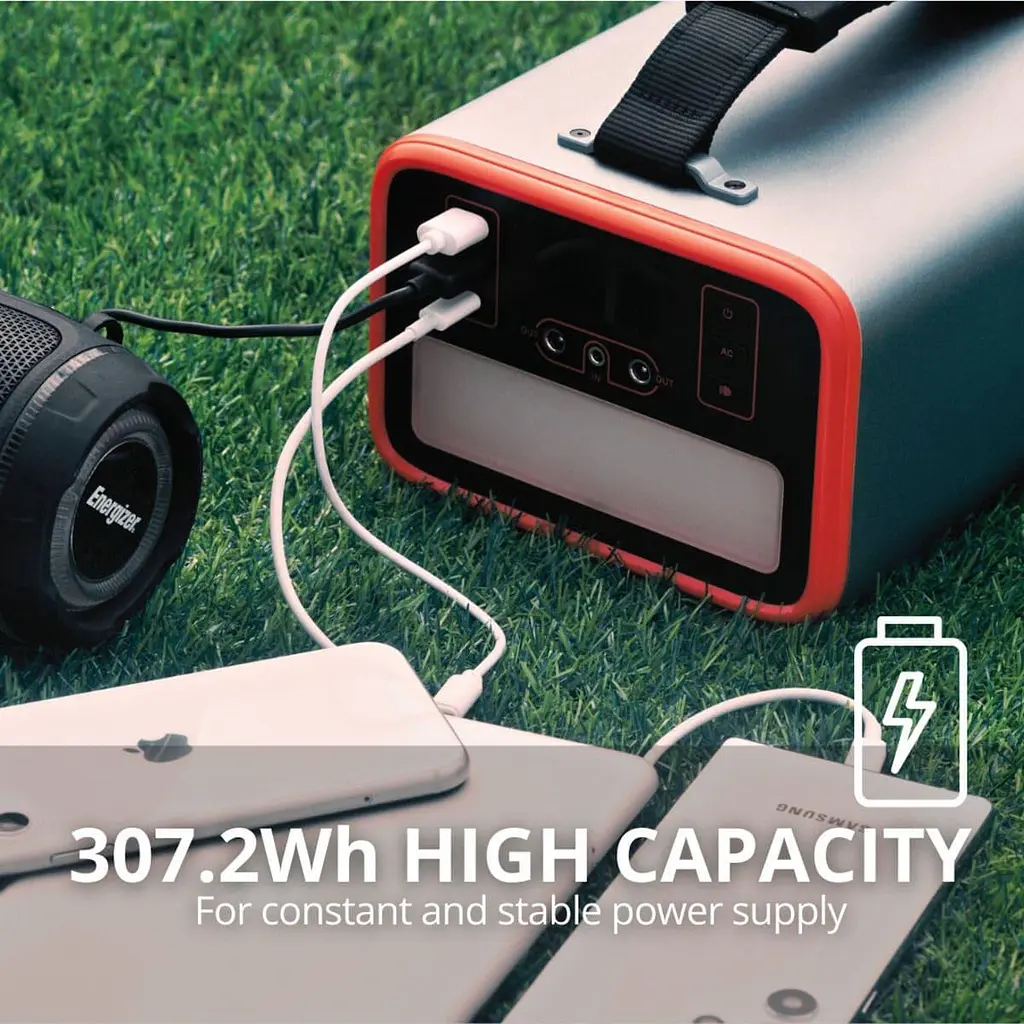 Зарядна станція Energizer / 300 Вт / 307 Вт/ч / LiFePO4 (PPS320W1) - фото 5