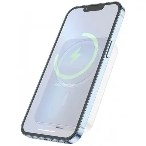 Беспроводной внешний аккумулятор Borofone BJ25 Plus Reach магнитный 10000mAh белый 6941991105326 - фото 4