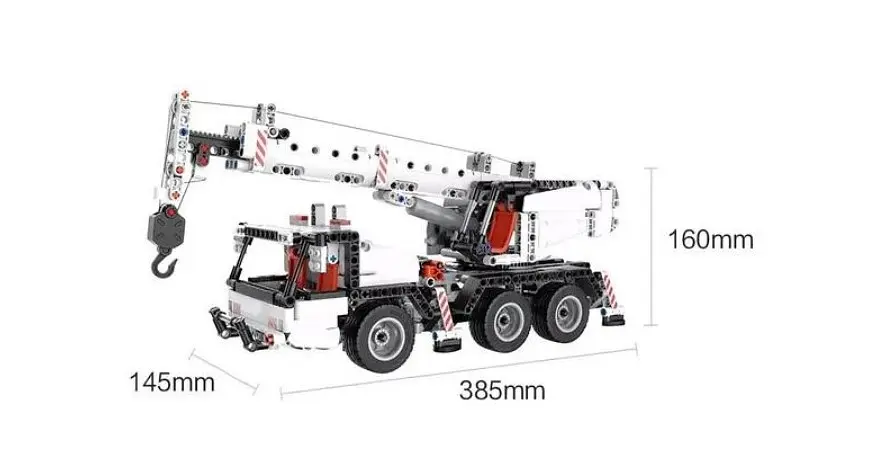 Конструктор Mijia Building block Engineering Crane Blocks - фото 2