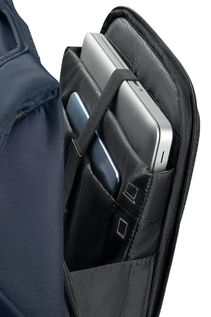 Рюкзак-Антизлодій 14.1" Samsonite SECURIPAK 2.0 DARK BLUE 41х28х15 KO8*01001 - фото 5