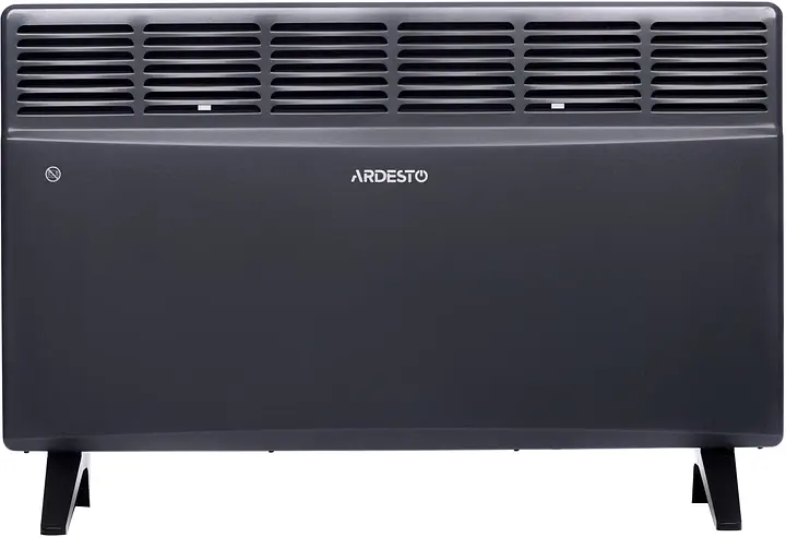 Конвектор Ardesto 2000 Вт 20 м2 антрацит матовий (CH-2000ECA) - фото 2