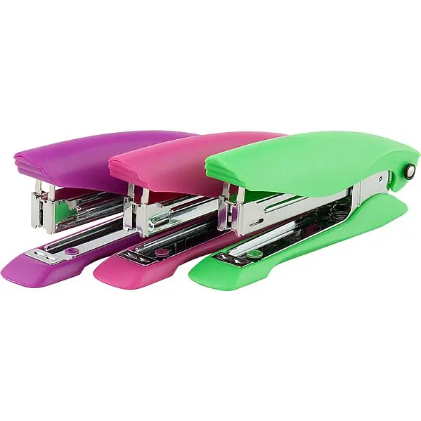 Степлер канцелярский Axent Ultra №10/5, 12 листов салатовый (4802-09-A) - фото 2
