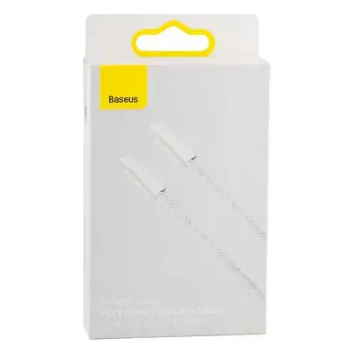 Кабель Baseus Dynamic Series Fast Charging Data Cable Type-C to Type-C 100W 1m CALD000202 White - фото 7