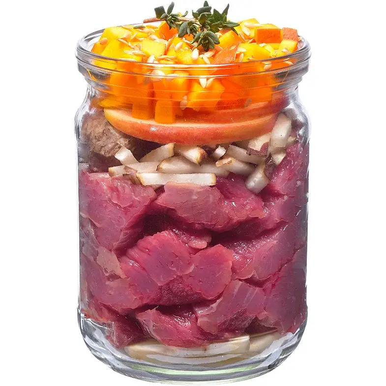 Вологий корм для дорослих собак всіх порід Brit Fresh Beef & Pumpkin з яловичиною і гарбузом 400 г - фото 6