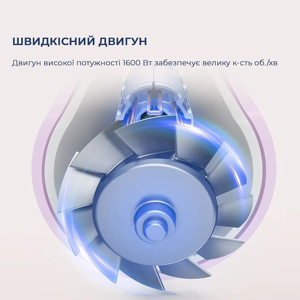 Фен Dreame Hair Dryer Gleam AHD12A-PPL Purple - фото 5