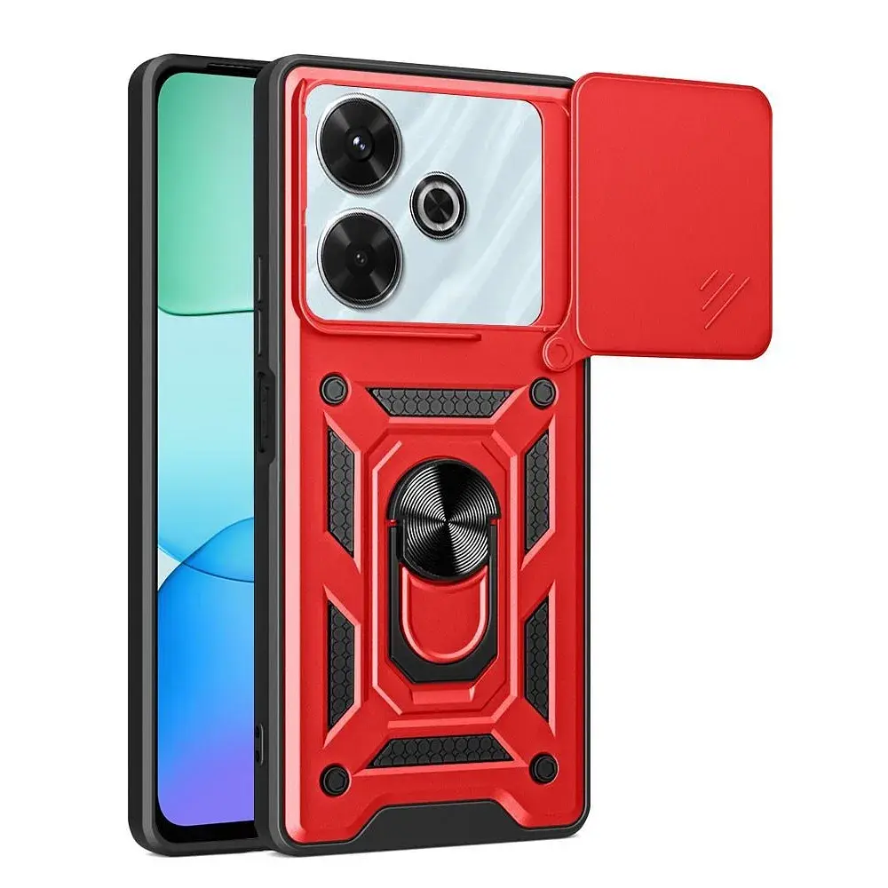 Чохол до мобільного телефона BeCover Military Xiaomi Redmi 13 Red (711554)