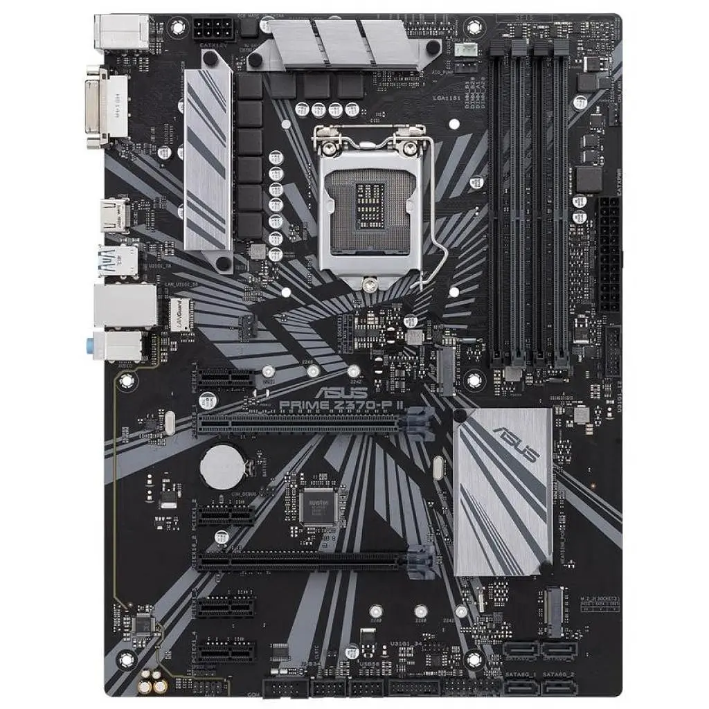 Материнська плата ASUS Prime Z370-P (Prime Z370-P) (Socket 1151 v2, Intel Z370, ATX) Б/в - фото 2