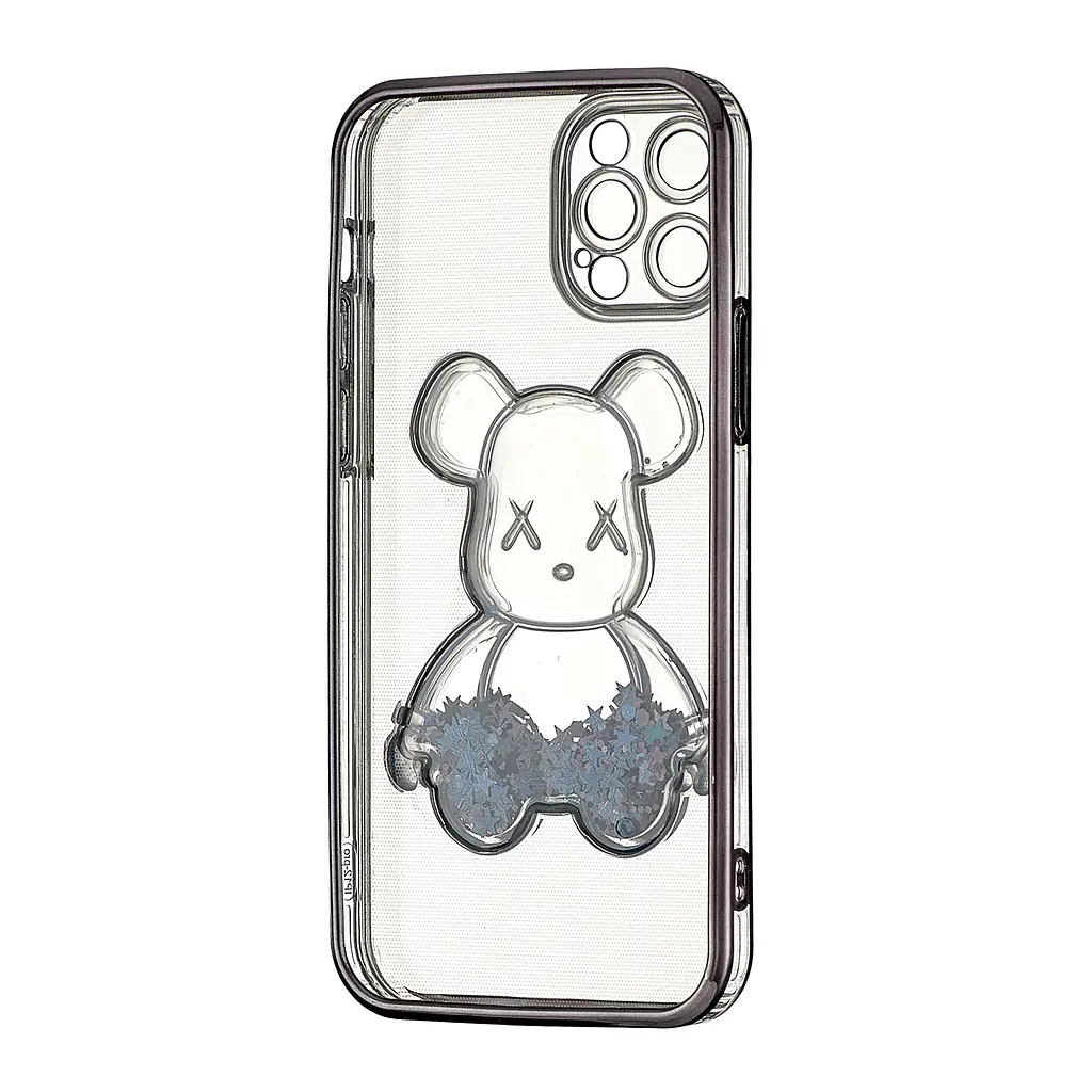 Чохол Shining Bear Case Protected Camera iPhone 12 Pro Black - фото 3