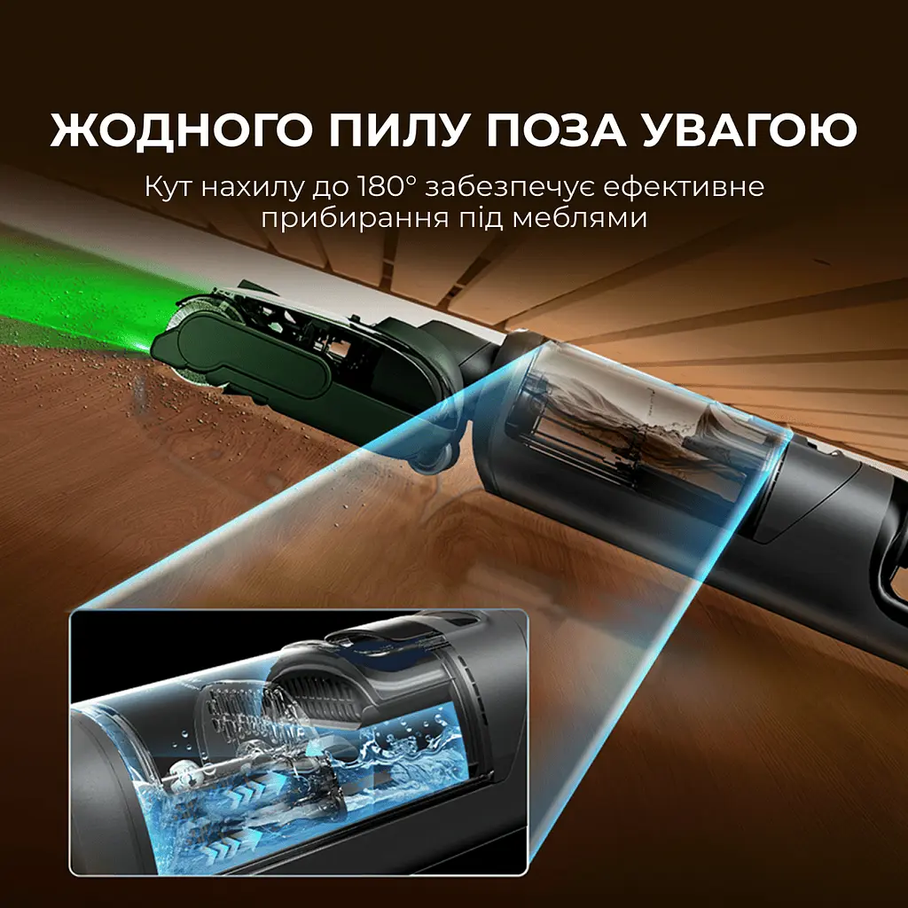 Бездротовий миючий пилосос Jimmy PW11 PLUS 3 в 1 - фото 6