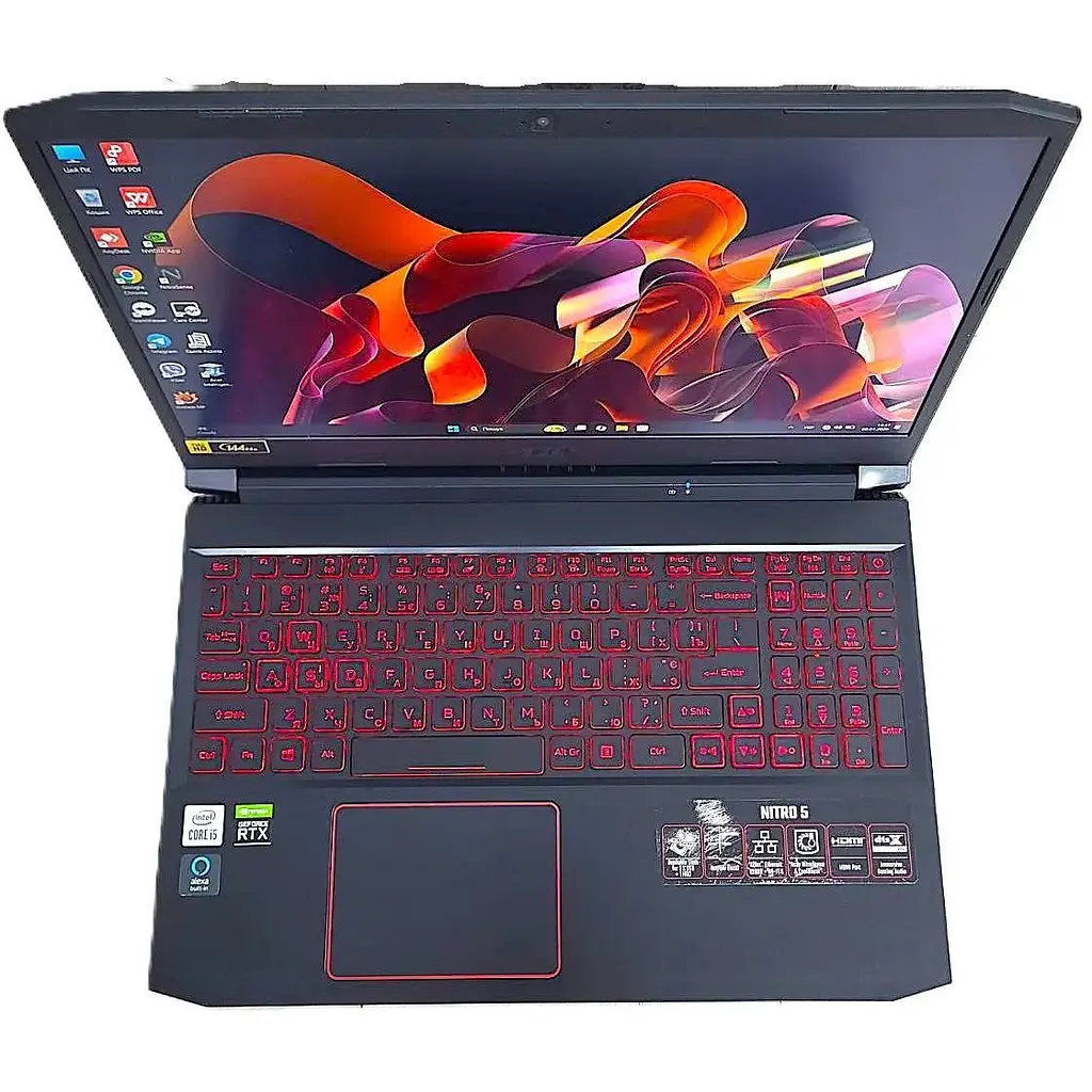 Ноутбук Acer Nitro 5 AN515-55-53E5 i5-10300H/12GB/SSD 512GB/RTX3050 4GB/15.6 FHD IPS 144Hz + БП - фото 5