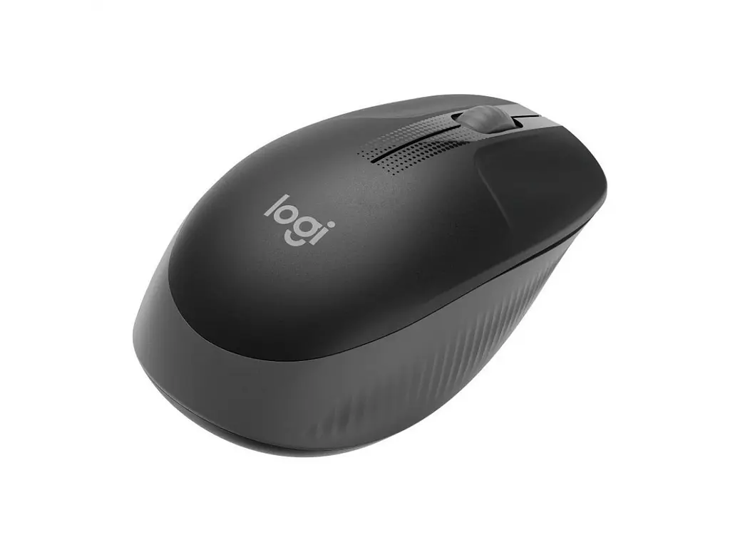 Мишка Logitech M190 бездротова, Full size, Charcoal - фото 2