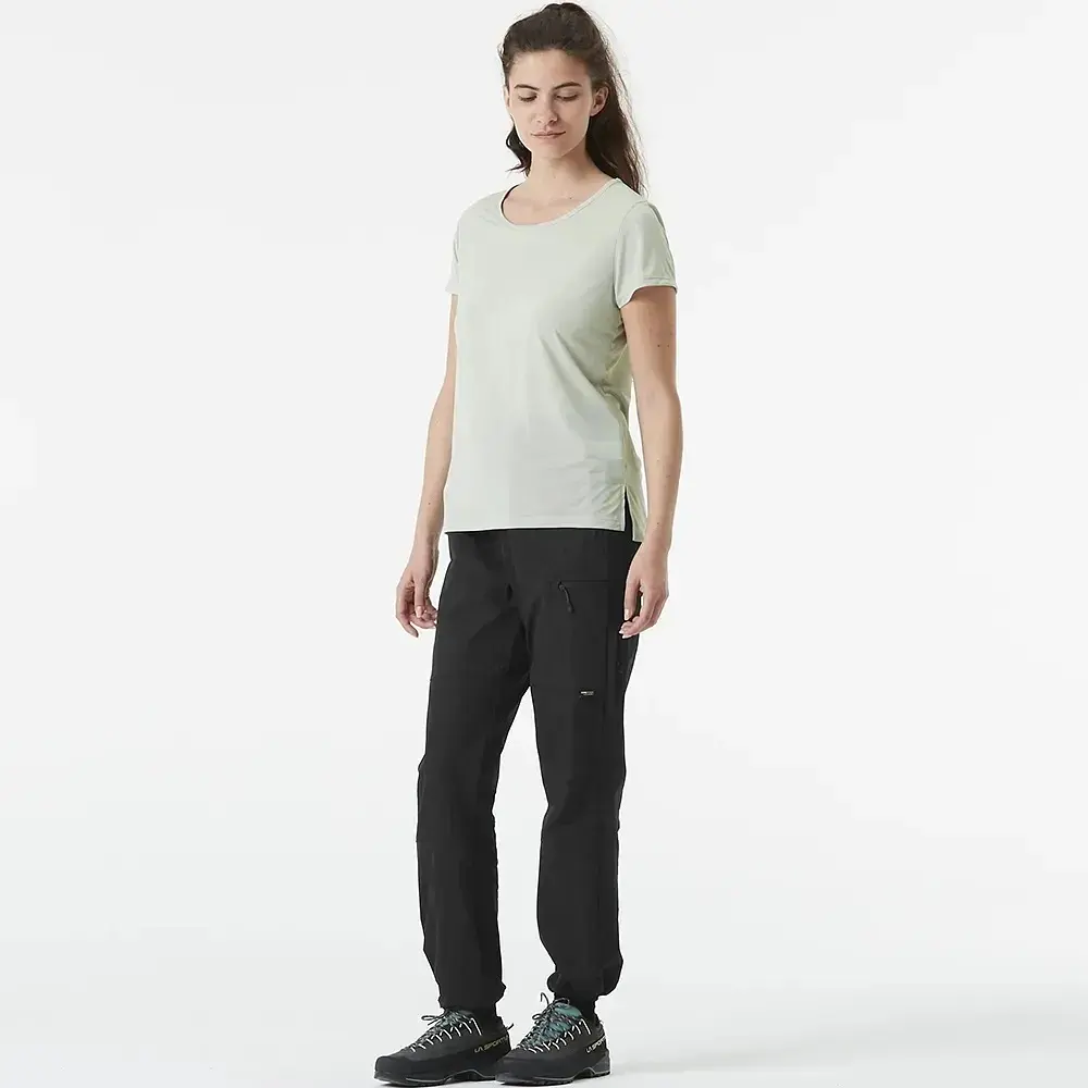 Женская футболка Picture Organic Hila Women S Светло-голубой - фото 3