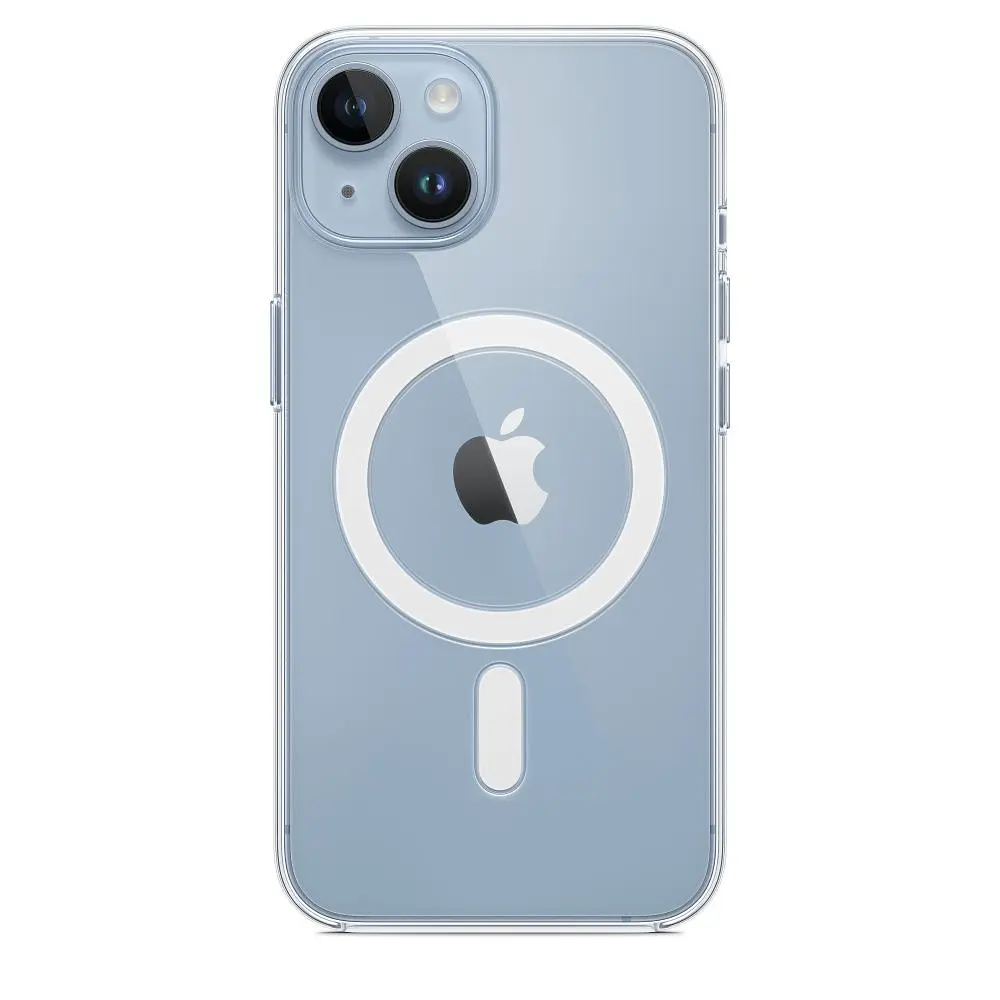 Чохол Apple Clear Case with MagSafe для Apple iPhone 14 (MPU13) [77034] - фото 6