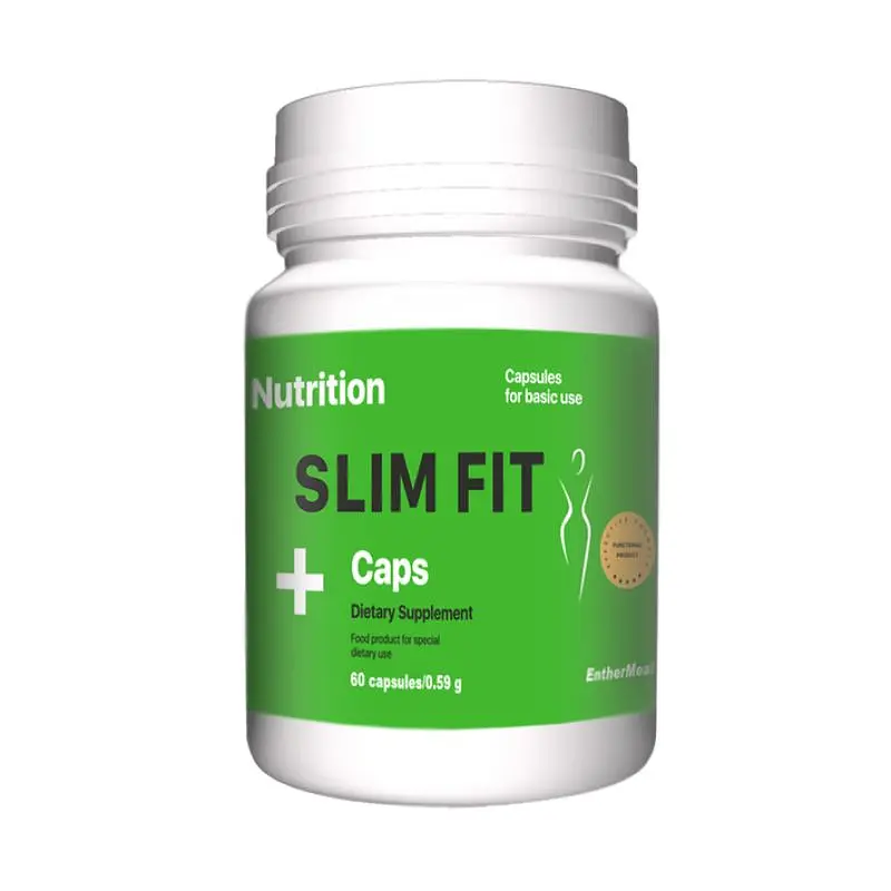 Жироспалювач Slim Fit+, 60 капсул EntherMeal fit0016482 - фото 2