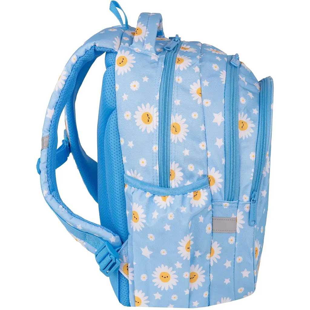 Набір: Рюкзак шкільний CoolPack Jerry Daisy Sun (F029834) + Пенал на блискавці CoolPack Campus з органайзером 23x9x5 см блакитний (E62547) - фото 3