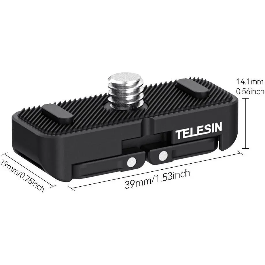 Адаптер на кріплення Telesin S7-JBK-05 для Insta360 X4/X5 [142222] - фото 9