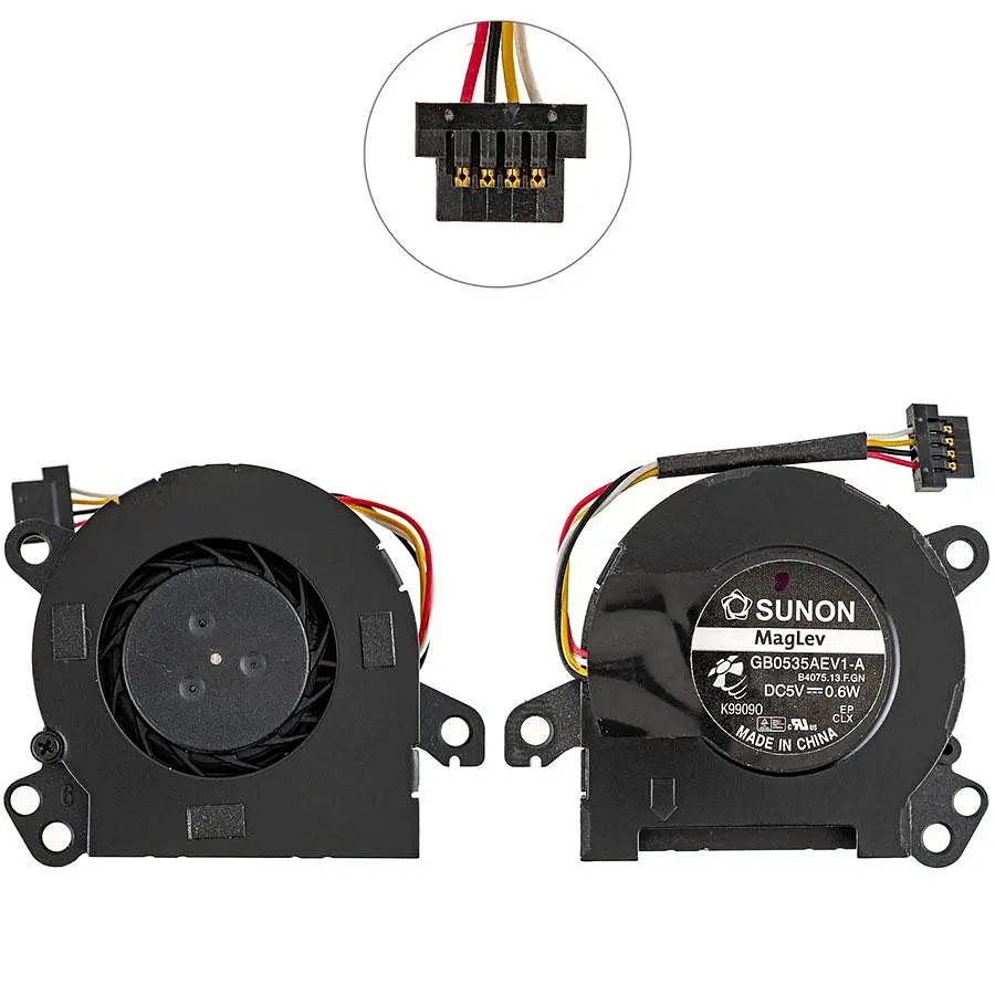 Вентилятор для ноутбука ACER ASPIRE ONE 751H ZA3 (ВЕРСІЯ 2) DC 5V 0.6W 4pin (SUNON GB0535AEV1-A B4075.13.F.GN) (Кулер)