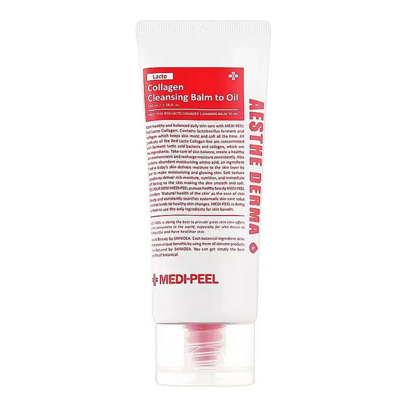 Гідрофільний бальзам для обличчя Red Lacto Collagen Cleansing Balm MEDI-PEEL 100 мл