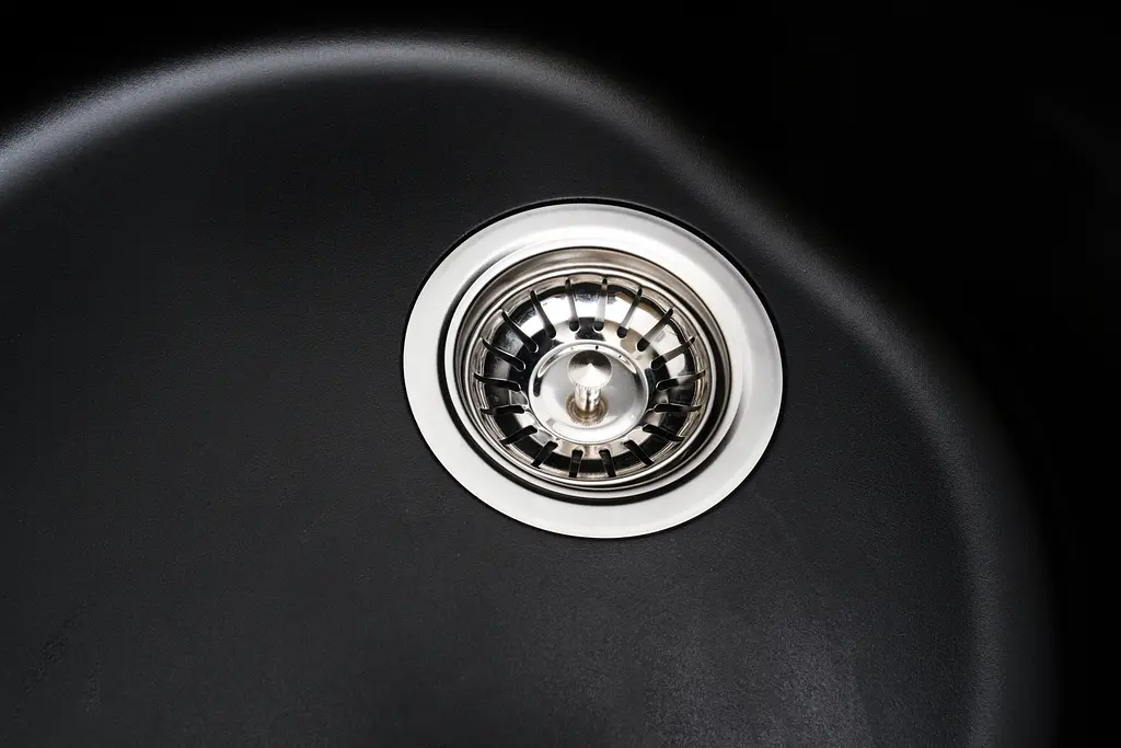 Кам'яна мийка Ventolux Fabia Black Quartz D510x180 мм - фото 6