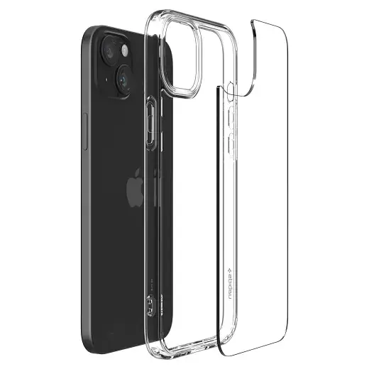 Прозорий чохол Spigen Ultra Hybrid Crystal Clear для iPhone 15 (ACS06793) - фото 5