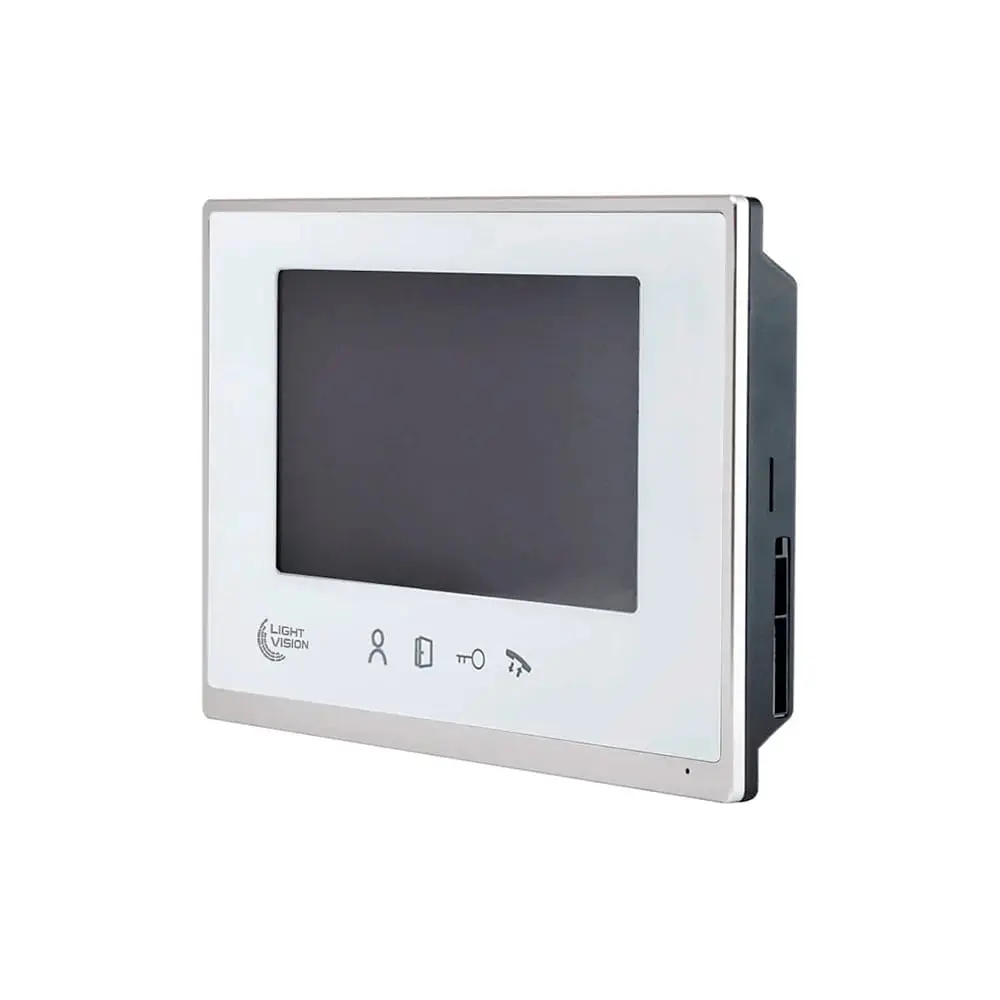 Відеодомофон 7” WiFi Light Vision MACAO FHD White (82-00204) - фото 3