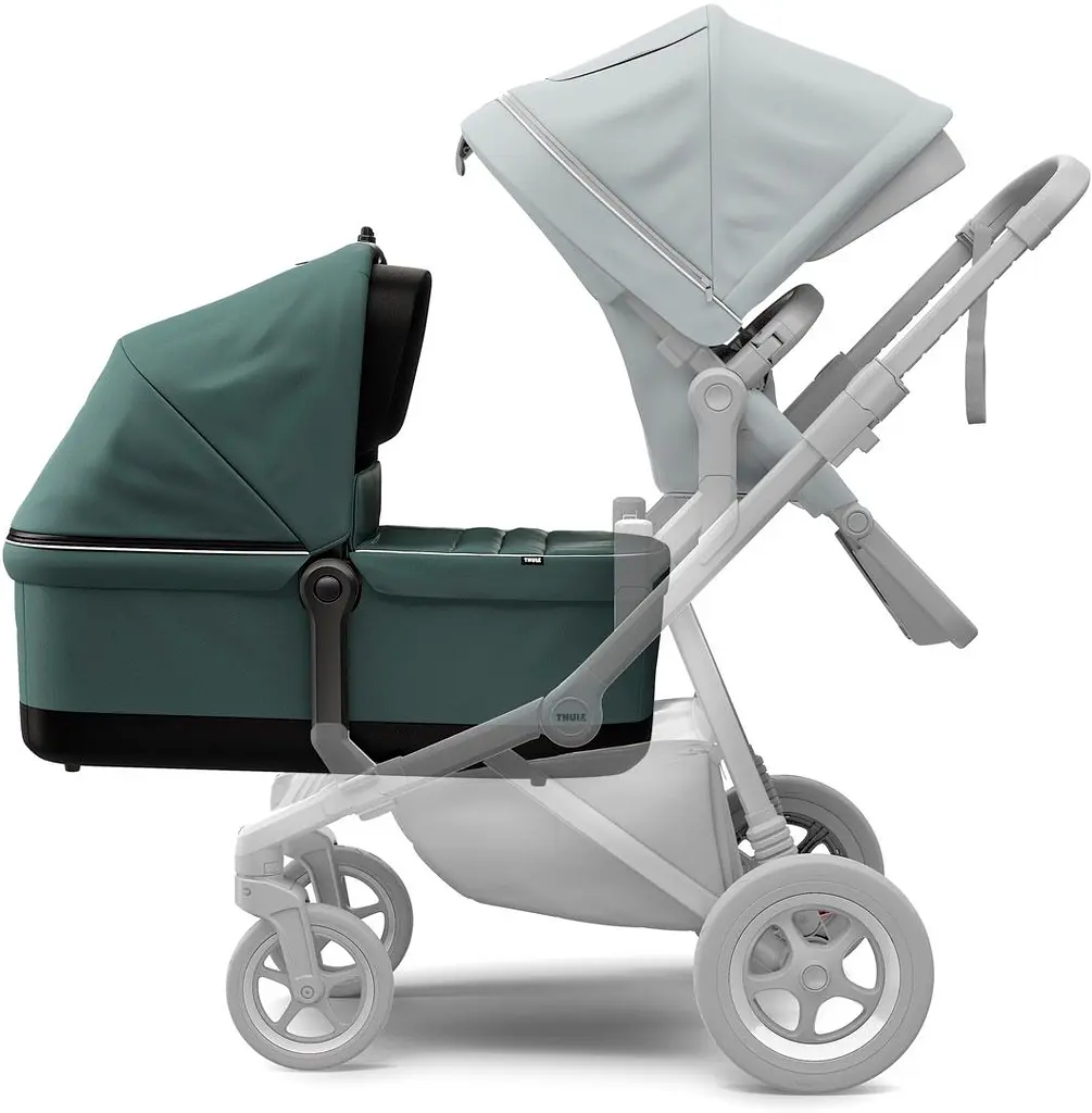Люлька Thule Sleek Bassinet Mallard Green (TH 11000110) - фото 3